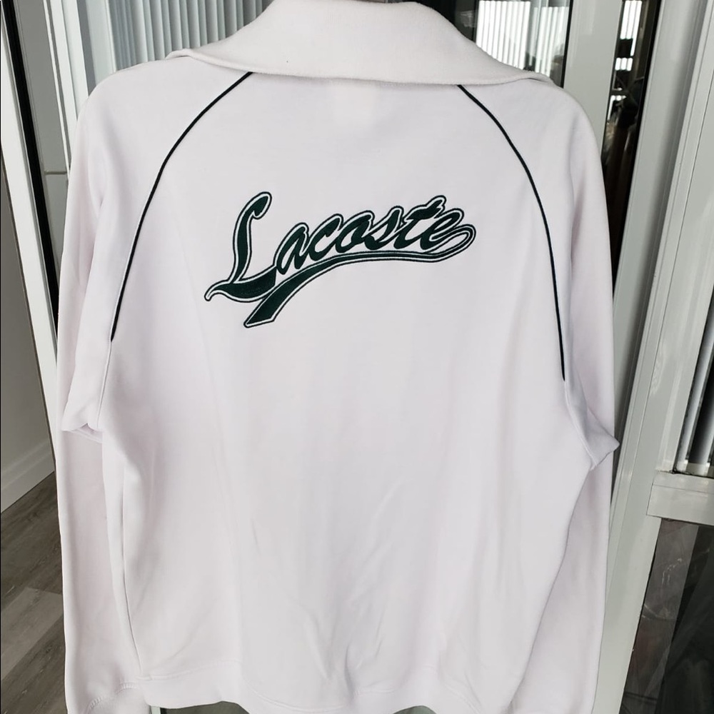 Lacoste Zip Up Sweater